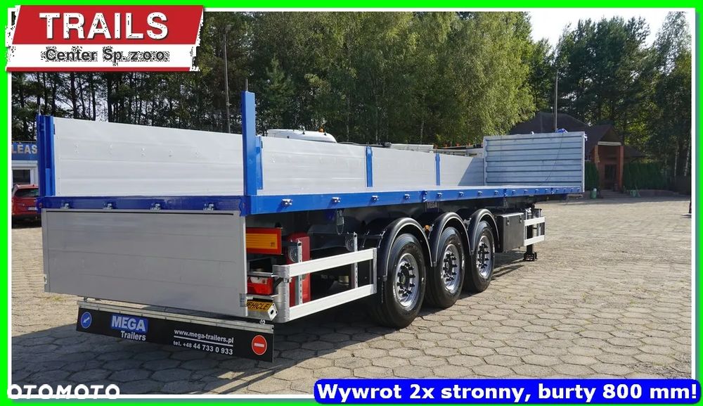 Inny Wywrotka 2x strony, platforma 12,60 m, burty ALUM 600/800 mm !!! - 18