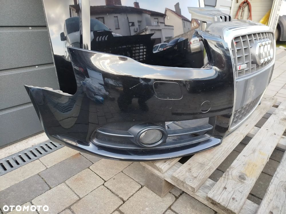 Audi A4 B7 maska plus zderzak przód S-Line Xenon LY9B - 7
