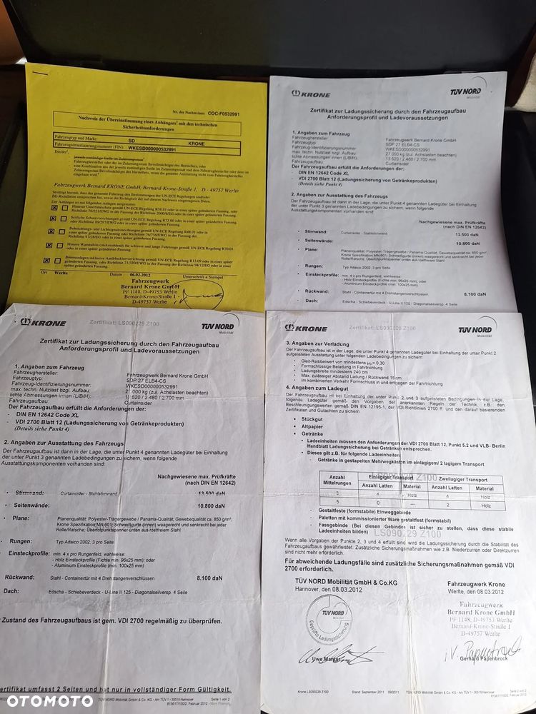 Krone PROFI LINER/SDP27 - 7