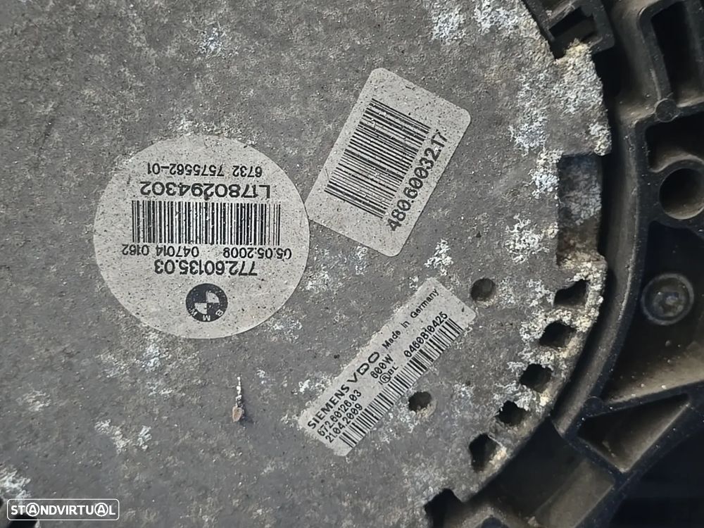 Conjunto de Radiadores + Ventoinha ORIGINAIS BMW Série 7 F01 F02 3.0d 2008+ - 10