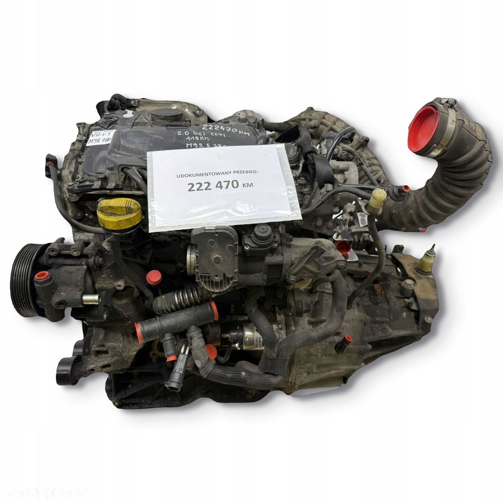 SILNIK M9R780 Renault Trafic Nissan Primastar 2.0 DCI diesel kompletny 222t - 1