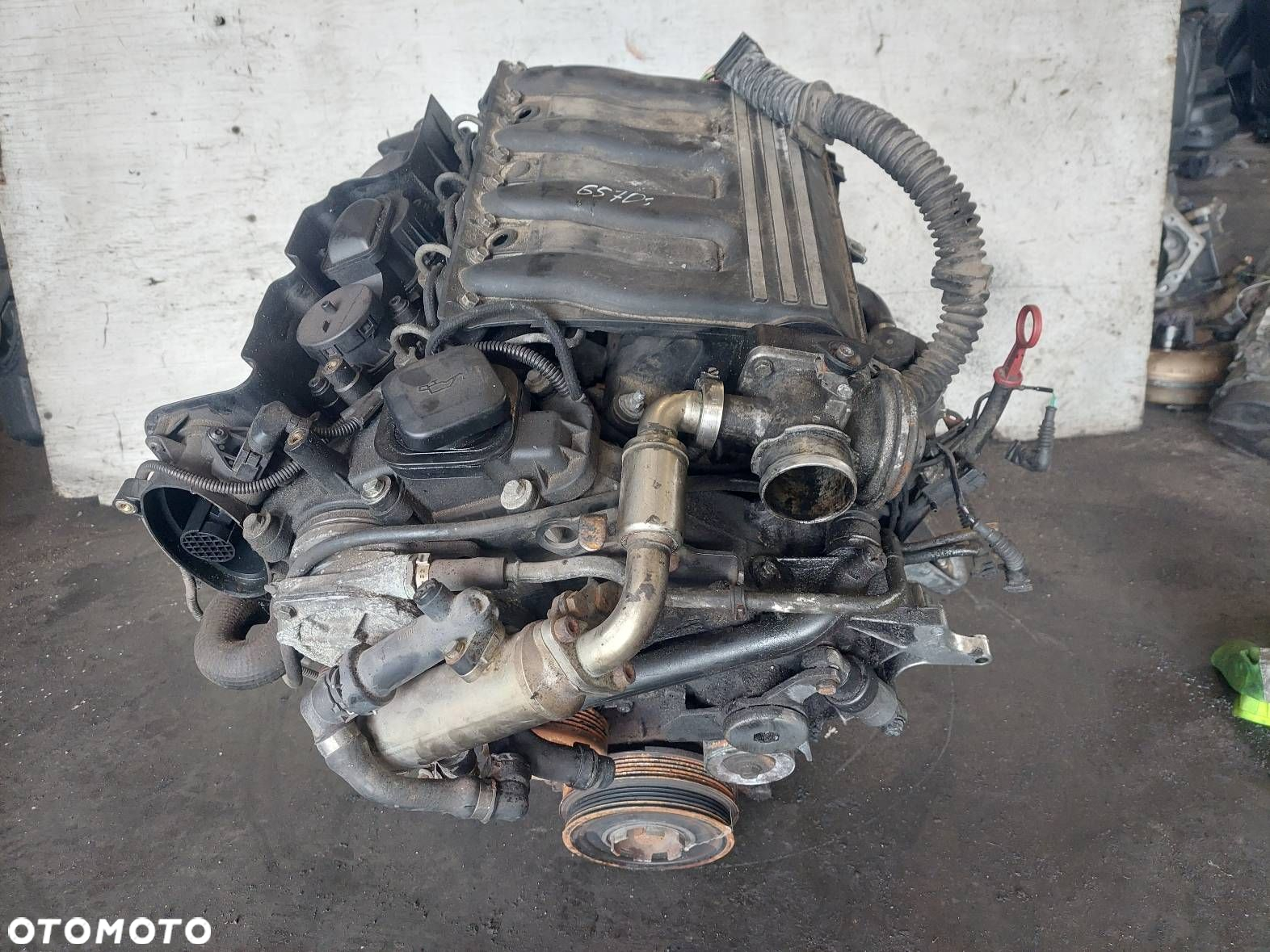 SILNIK DIESEL + POMPA WTRYSKI TURBO BMW E46 320D 2.0 D 136 KM M47D20 - 8