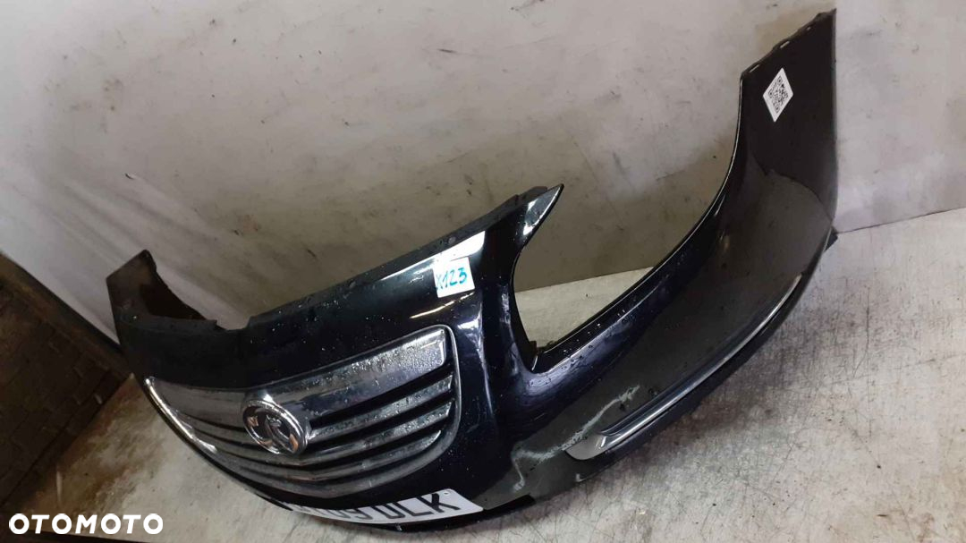 ! ZDERZAK PRZÓD PRZEDNI OPEL INSIGNIA I A 1 Z22C CZARNY - 3