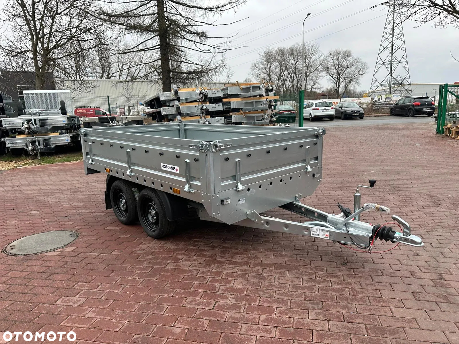 Inny Przyczepa MM2515/2 DMC 2000kg koła pod spodem 250x150x40 Częstochowa WYPRZEDAŻ - 7