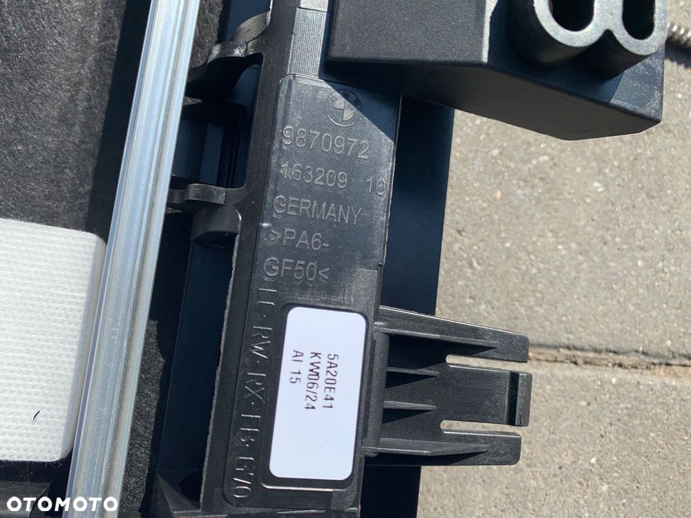 PÓŁKA TYLNA ROLETA ELEKTRYCZNA PODSZYBIE BMW 7 G70 ALCANTARA 5A20E41 - 13