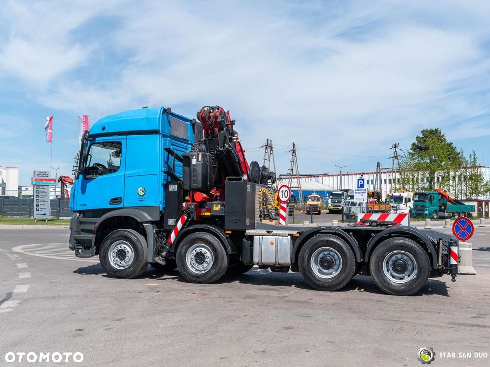 Mercedes-Benz AROCS 3251 8x4 FASSI F 485A.2.26 HDS Żuraw Wciągarka - 9