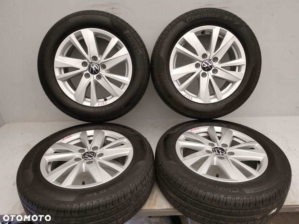 VOLKSWAGEN TOURAN VW KOLA FELGI ALUFELGI OPONY LATO 205/60R16 2022ROK - 1
