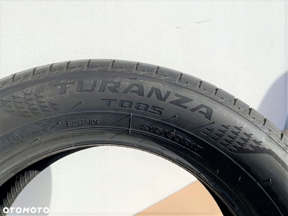 215/60/17 215/60R17 96H BRIDGESTONE TURANZA T005 - 7