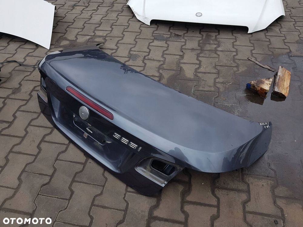 BMW 3 E93 CABRIO 06-09r KLAPA BAGAŻNIKA TYŁ TYLNA A22 SPARKLING GRAPHITE - 4