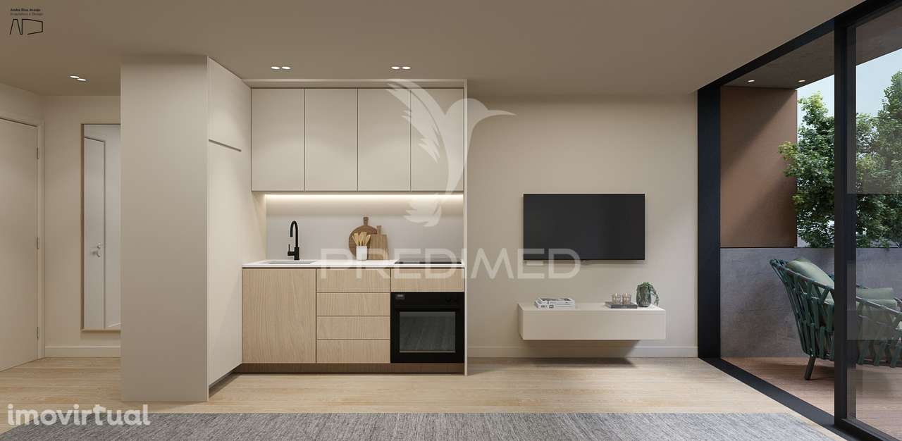 Apartamento T1+1 c/ terraço privativo - Matosinhos Sul - Grande imagem: 5/22