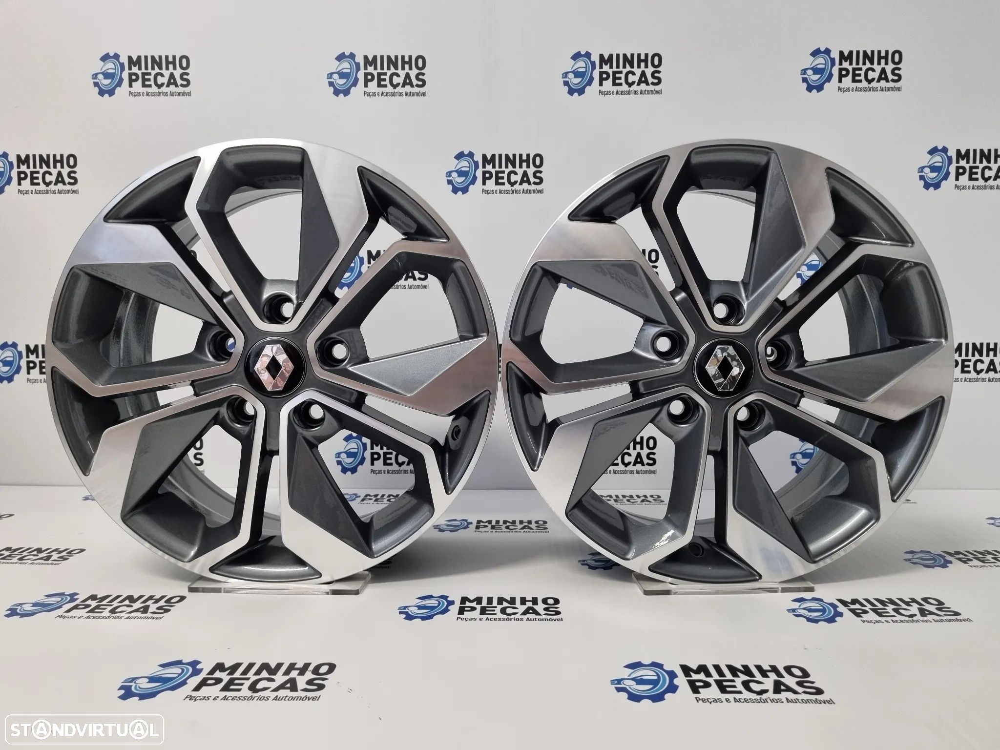 Jantes Renault Megan 4 GT LINE em 16 GunMetal (5x114.3) - 1