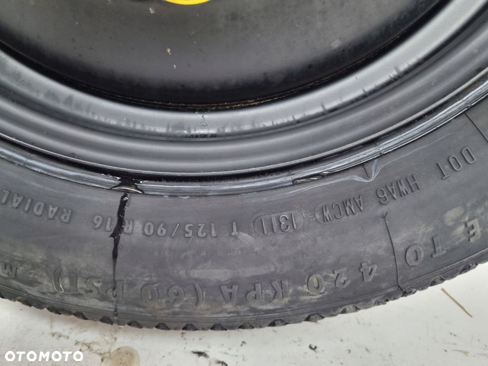 KOŁO DOJAZDOWE Ford Focus Mk3 C-Max II dojazdówka 125/90 R16 AM51BA 5x108 - 5