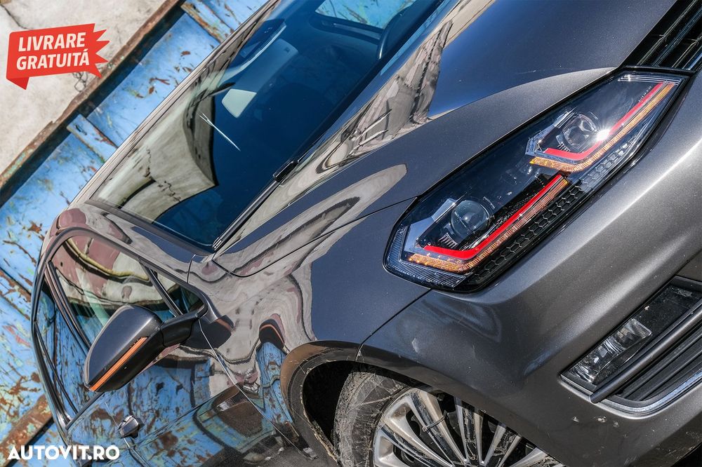 Bara Fata cu Stickere Laterale Gri Inchis Mercedes A-Class W176 (2012-2018) Faceli- livrare gratuita - 26