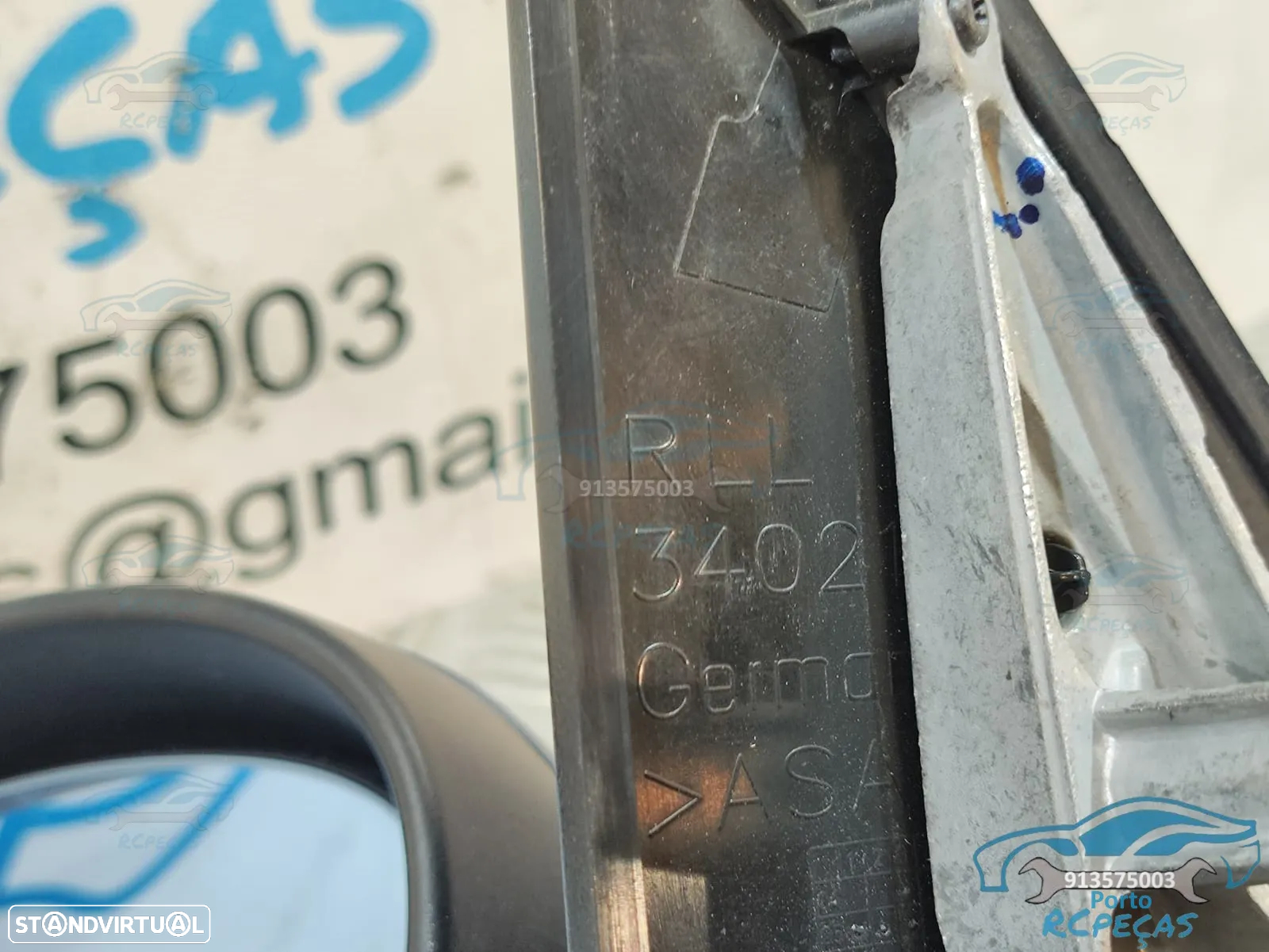 Espelhos Retrovisores Esquerdo + Direito BMW Serie 1 E87 - 51167268305 | 7268305 | 51167268306 | 7268306 - Aquecido | Eletrico | Espelho | Retrovisor - 9