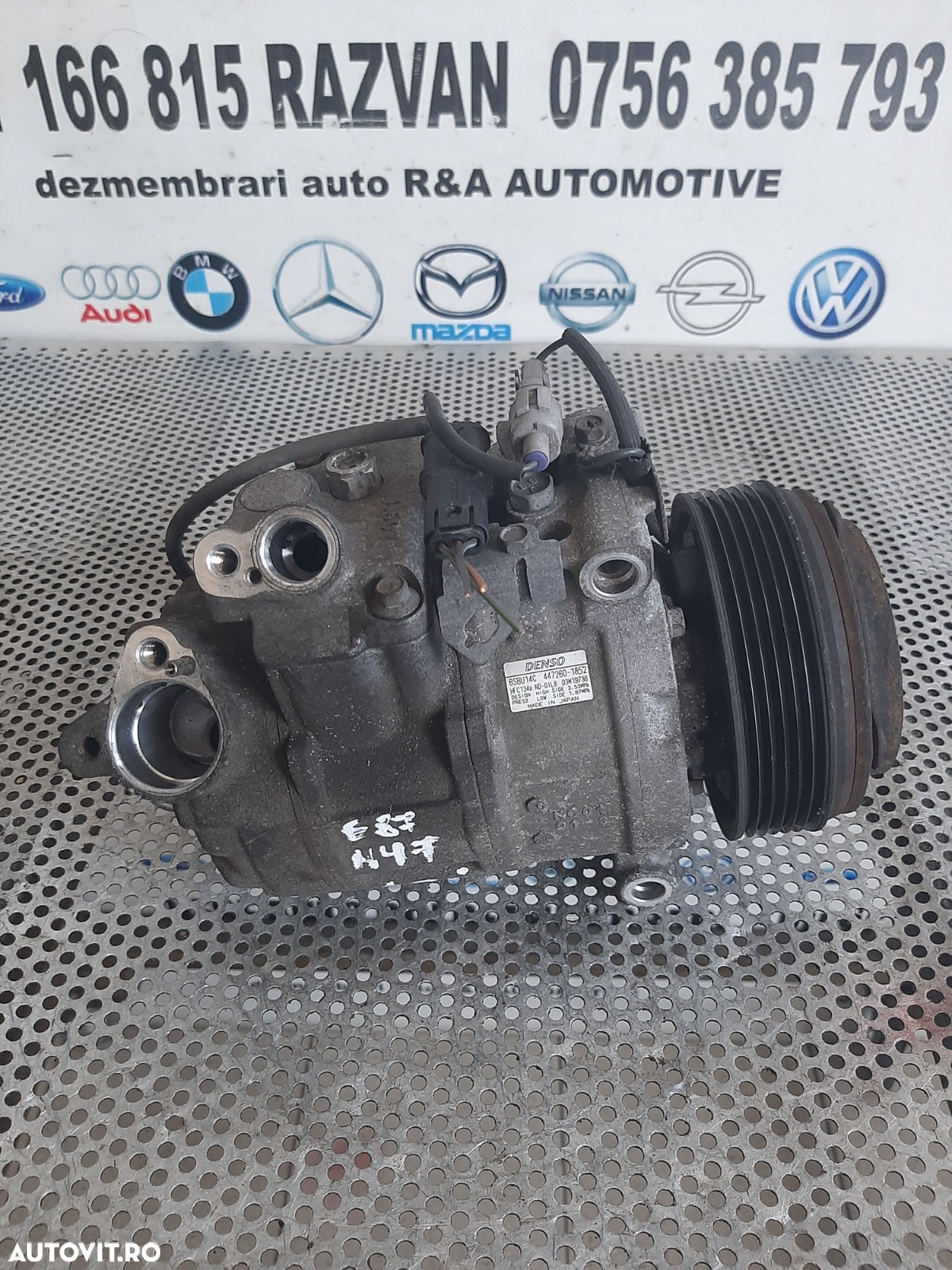 Compresor Clima Ac Bmw E90 E91 E92 E93 E87 E81 E60 E61 X1 E84 2.0 Diesel Motor N47 177 143 CP - 5