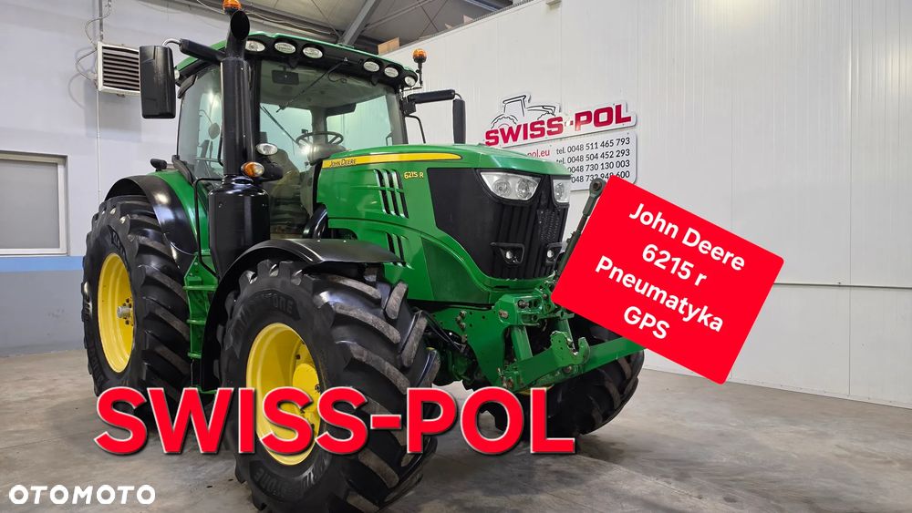 John Deere 6215 R Bardzo Dobry Stan Pod GPS Axion Arion 720 Vario 824 Vario Puma John 195M - 1
