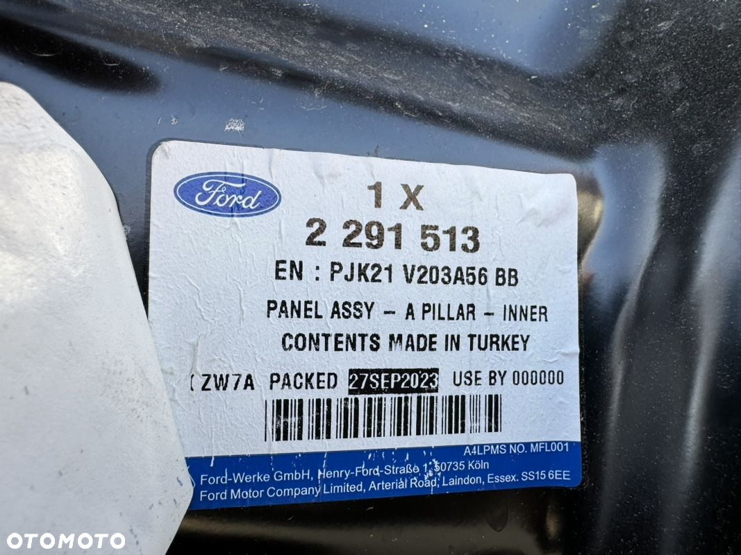 POSZYCIE DRZWI PRZÓD PRAWE FORD CUSTOM LIFT ĆWIARTKA PRÓG SŁUPEK JK21-16C274-AB ORYGINAŁ - 11