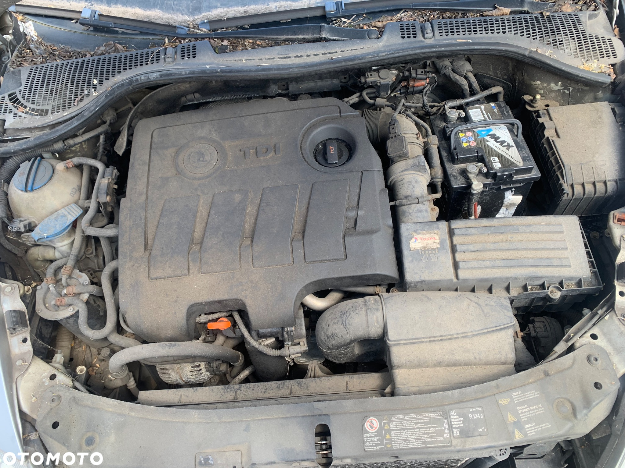Skoda octavia 2 lift cala na części LA7W srebrna - 13