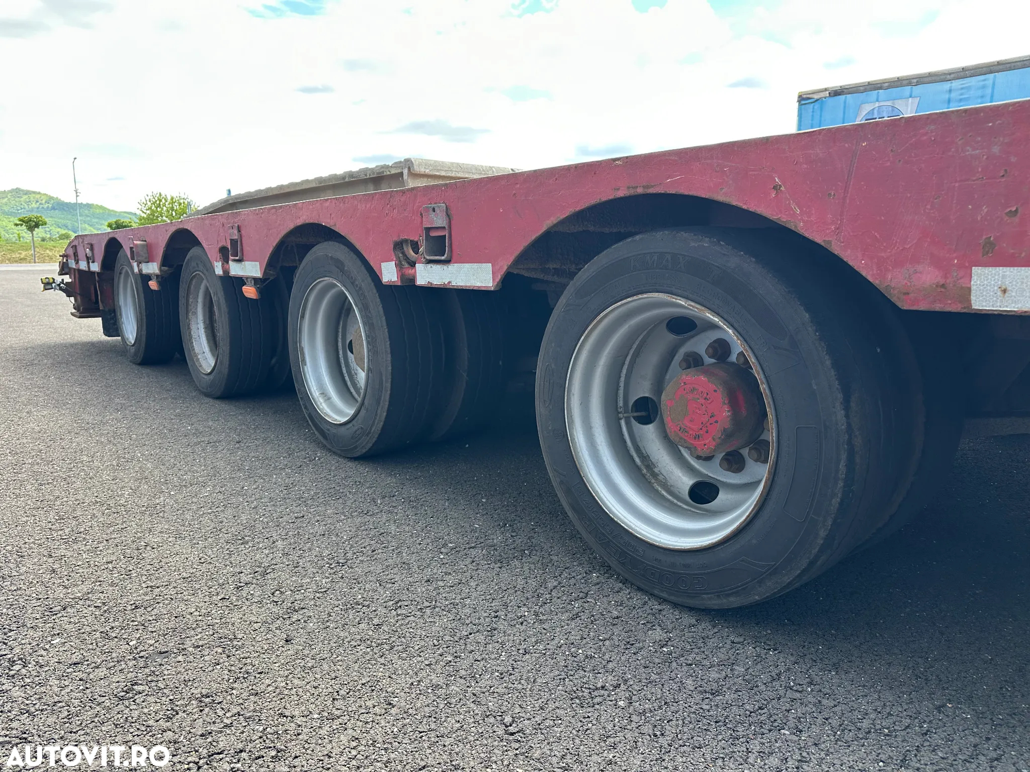 ES-GE •	Trailer ES-GE 4SOU-25-28.2N / Extensibil 19.5m  / Axa Viratoare / Axa Portanta - 11