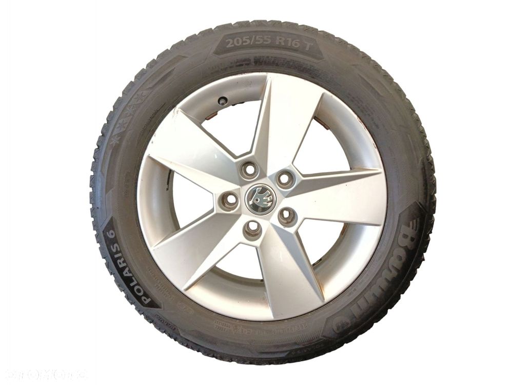 FELGI Z OPONAMI SKODA OCTAVIA III 205/55/16 16'' 6,5J ET46 5X112 5E0601025H - 2