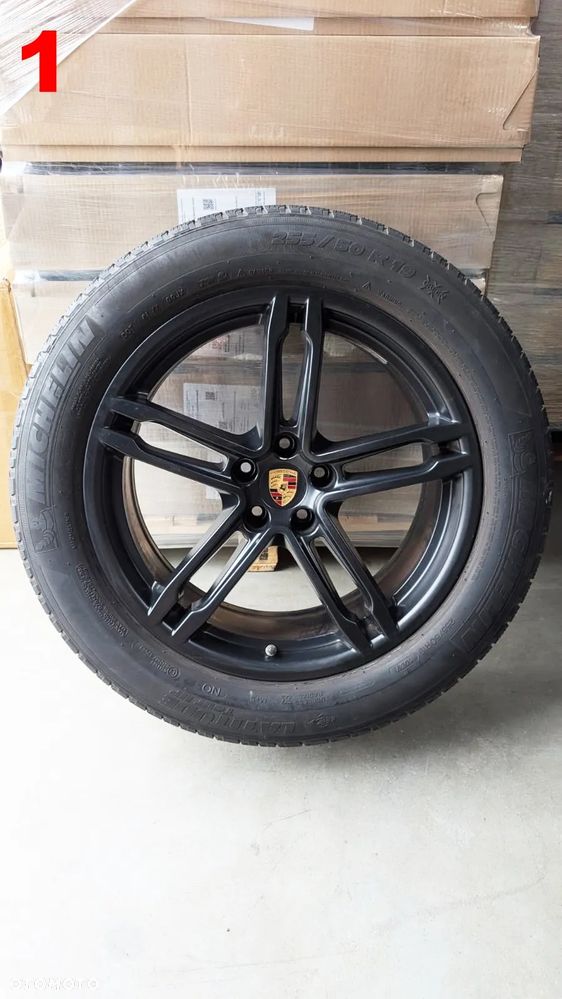 Porsche Macan 19” 5x112 BLACK EDITION Oryginalne 4 felgi - Komplet - 2
