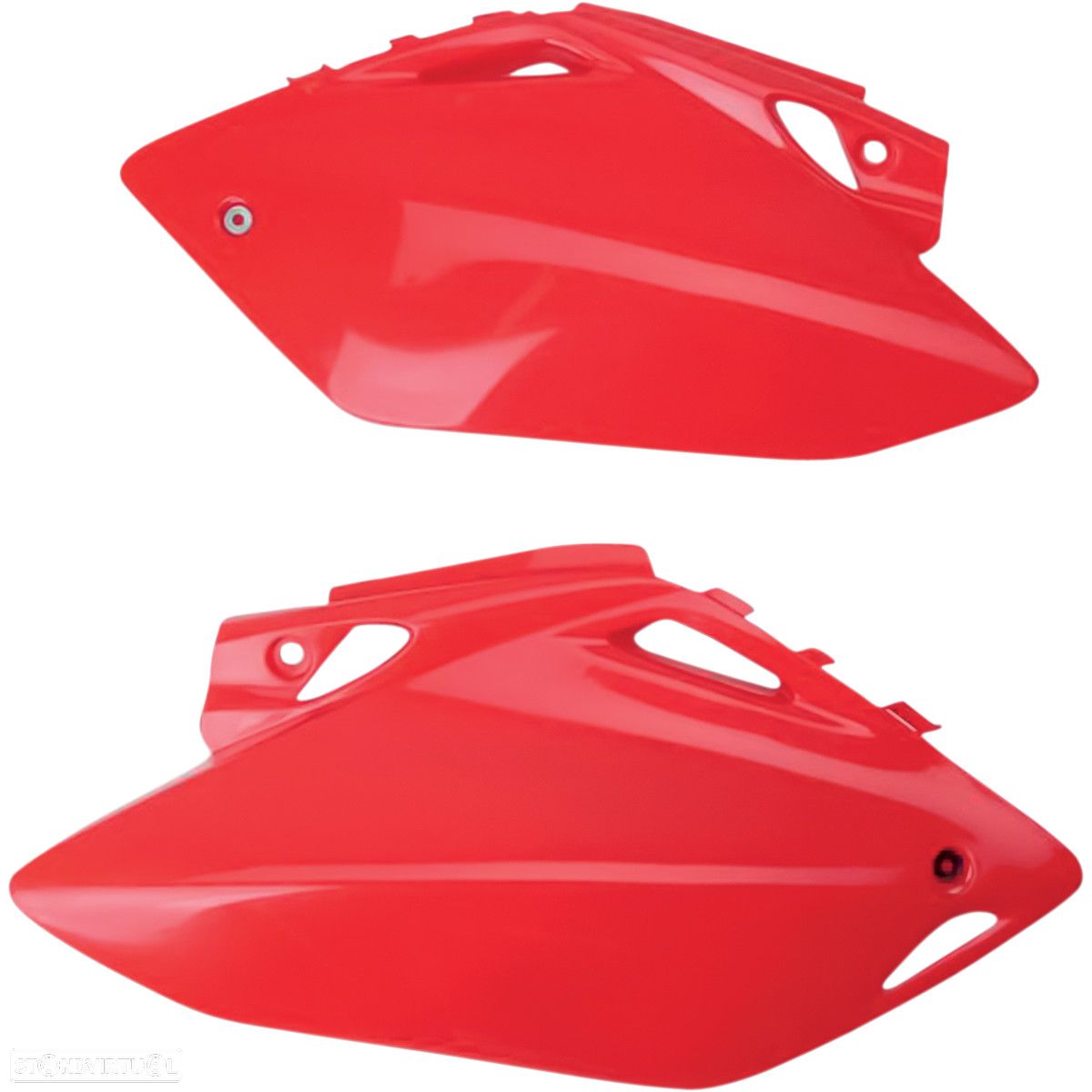 paineis laterais traseiros ufo vermelho honda crf 450 - 1