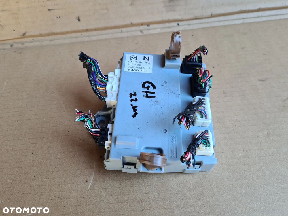 Mazda 6 GH komplet zestaw startowy 2.2 diesel R2AA komputer stacyjka bcm kluczyk - 11