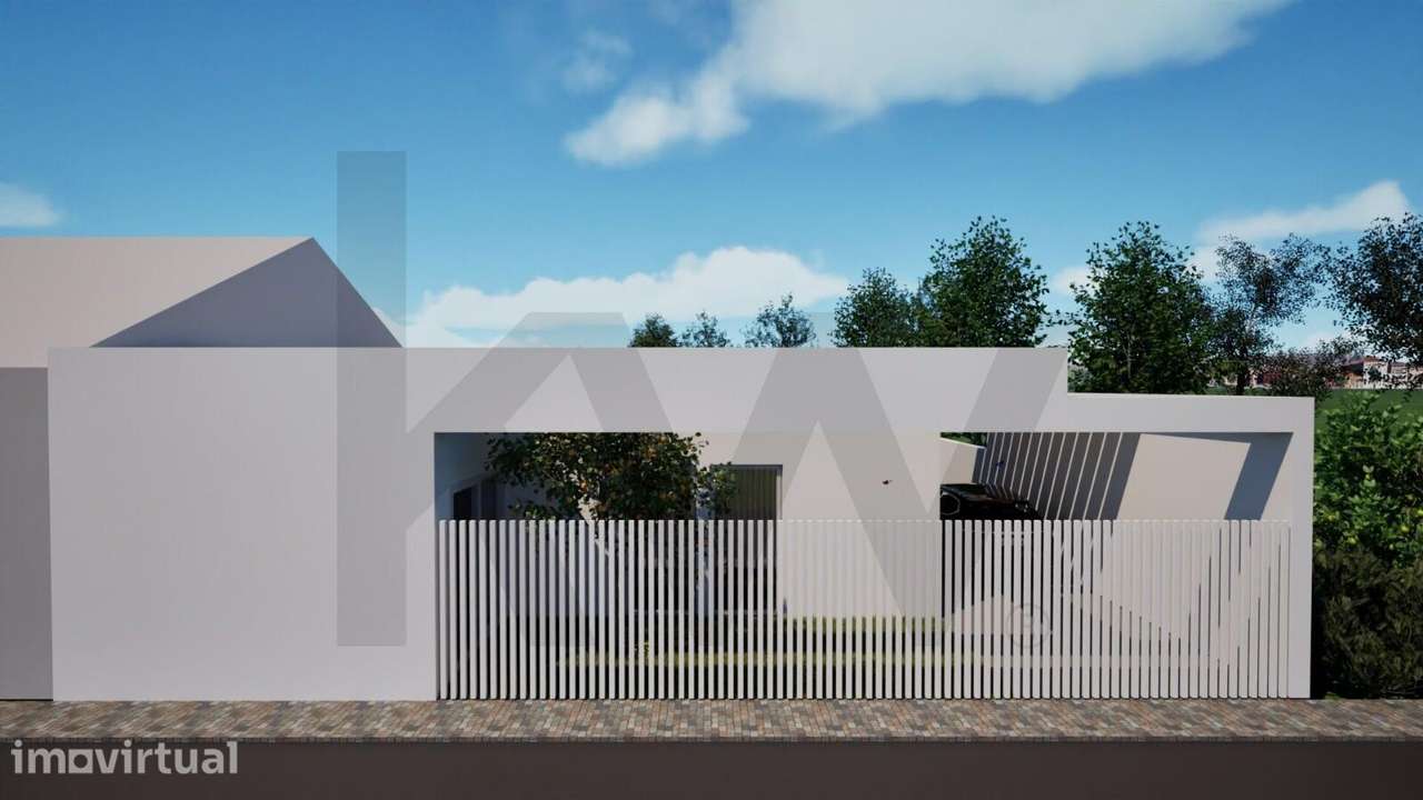 Moradia T3 Nova com Projeto Aprovado | Arquitetura Moderna | Vila Chã - Grande imagem: 2/9