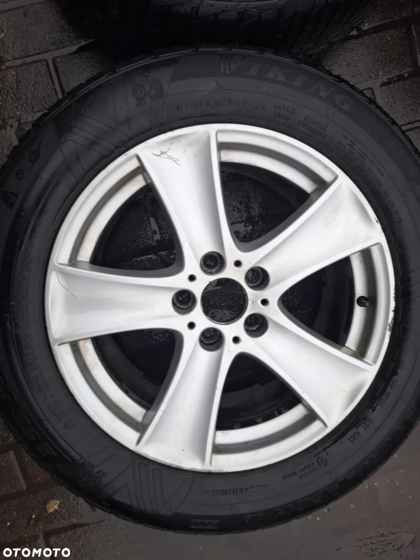 BMW X5 E70 FELGI ALUMINIOWE 18 CALI OPONY ZIMOWE 8,5 J18 ET46 - 3