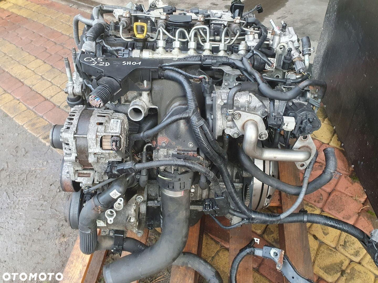 MAZDA CX5 SILNIK 2,2 D SH01 EURO 6 - 5