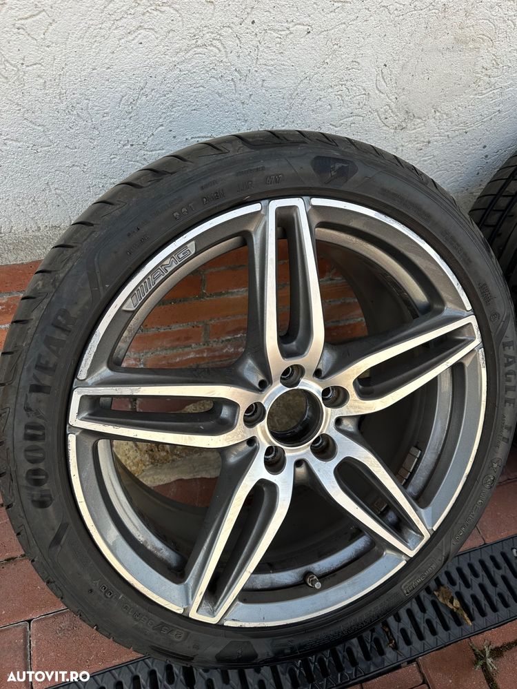 Set Jante originale AMG Mercedes W213 19” – 9Jx19 ET49 si cauciucuri - 6