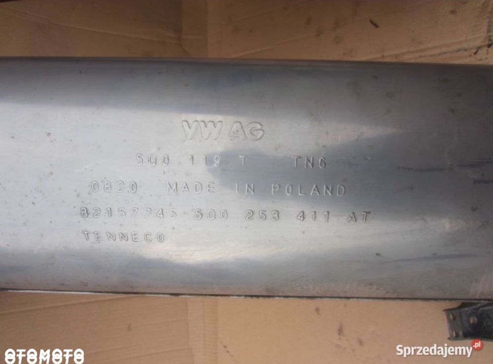 5q6250611 Tłumik rura wydechowa vw t-roc 2020 - 4