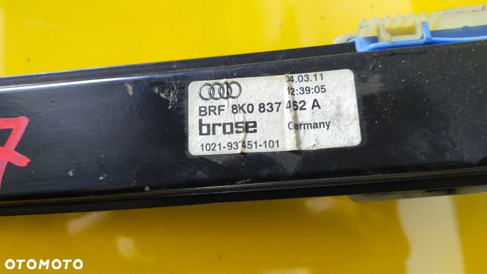 Audi Podnośnik szyby PP 8K0837462 - 2