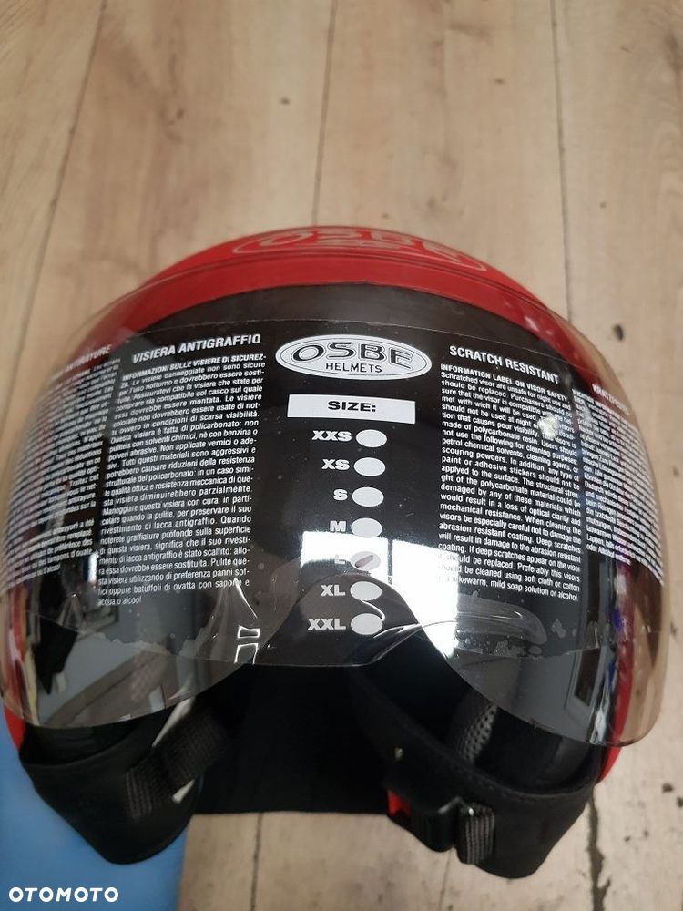 Kask motocyklowy otwarty Osbe Aero rozmiar L 59-60 - 12