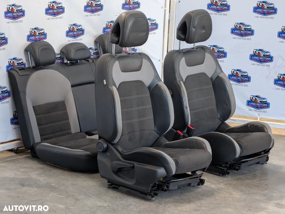 INTERIOR PIELE / TEXTIL / SCAUNE + BANCHETE CITROEN DS DS4 II 1.6 DIESEL 2017 / COUPE 3+2 USI / 2015-2019 COD OEM 16192332PT / 8925F7 / 16192334PT / 8925G2 / 8925F8 / 16192330PT / 8925G3 / 16192334PT - 3