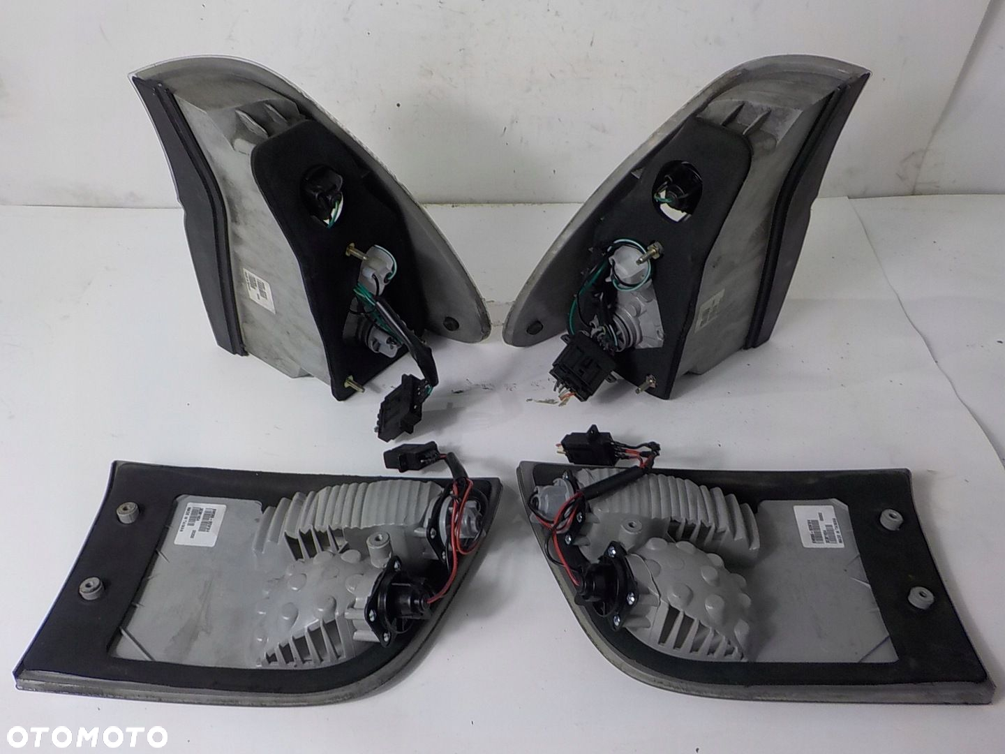 BMW X5 E53 LIFT LAMPA LEWA PRAWA TYLNA LEWY PRAWY TYŁ W KLAPĘ KOMPLET BIAŁE - 8
