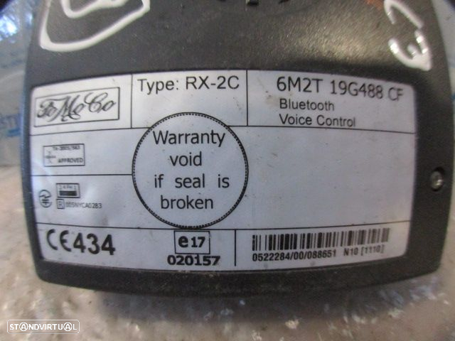Modulo 6M2T19G488CF FORD S MAX 2006 2.0TDCI 140CV 5P CINZA Módulo Bluetooth - 3