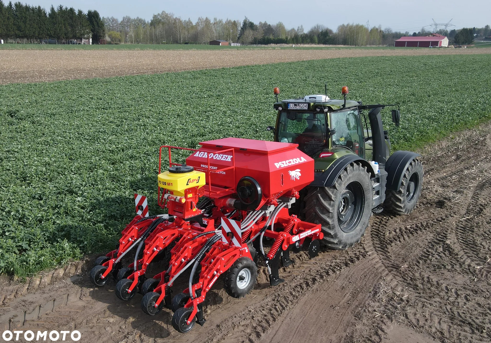 AGRO-OSEK Agregat do uprawy pasowej Strip Till PSZCZOŁA - 4