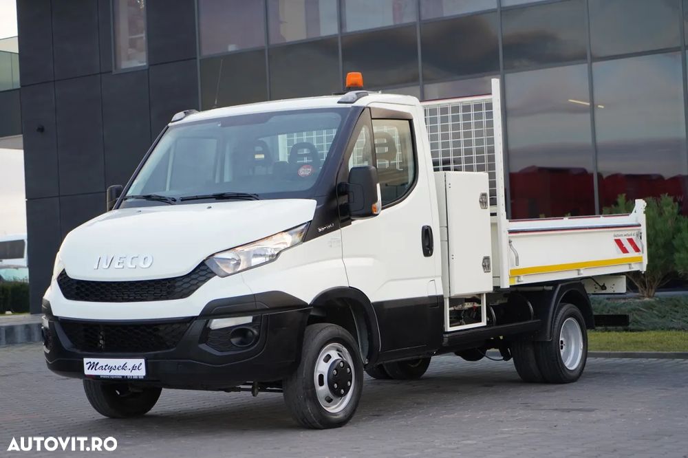 Iveco DAILY 35-130 / BASCULATOR SPATE / DUBLU / MANUAL - 1