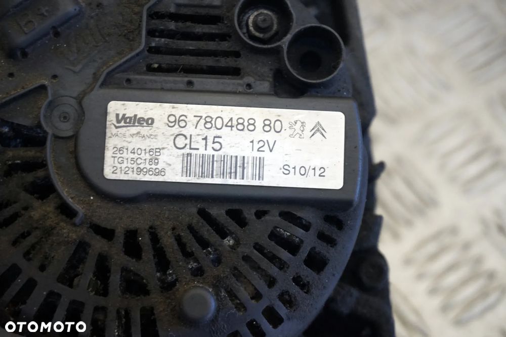 ALTERNATOR 207 SW LIFT 1.6 HDI 9678048880 PEUGEOT 2009-2012 - 5