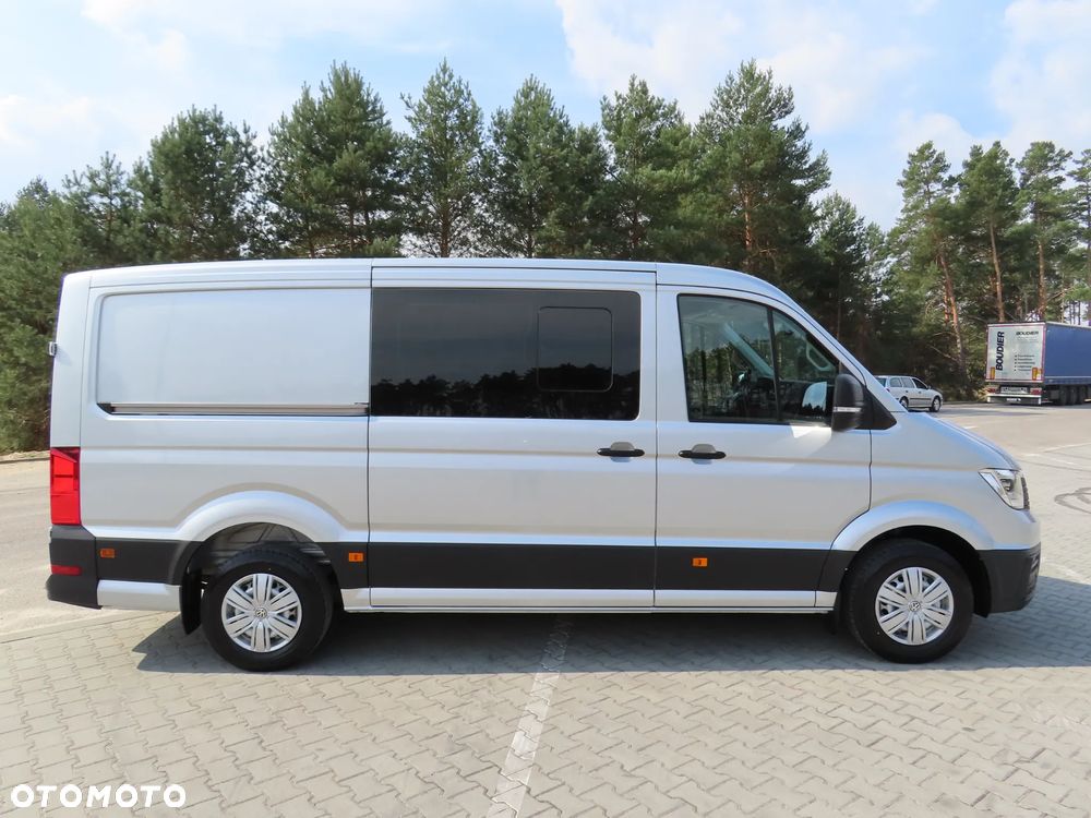 Volkswagen Crafter 35 BiTDI 2.0 177 KM AUTOMAT 6-Cio Os.+ 1036 Kg Ładowność MIXTO Indywidualna Zabudowa VIP, L2H1 Furgon Blaszak, 5905 mm Dł, FULL LED, DRZWI PRZESUWNE Z OBU STRON, HAK 3000 Kg, Rozstaw Osi 3665 mm, Stan Wizualny I Techniczny NOWY Tak Jak Z Taśmy Produkcyjnej Gotowy Dostępny OKAZJA POLECAM - 3