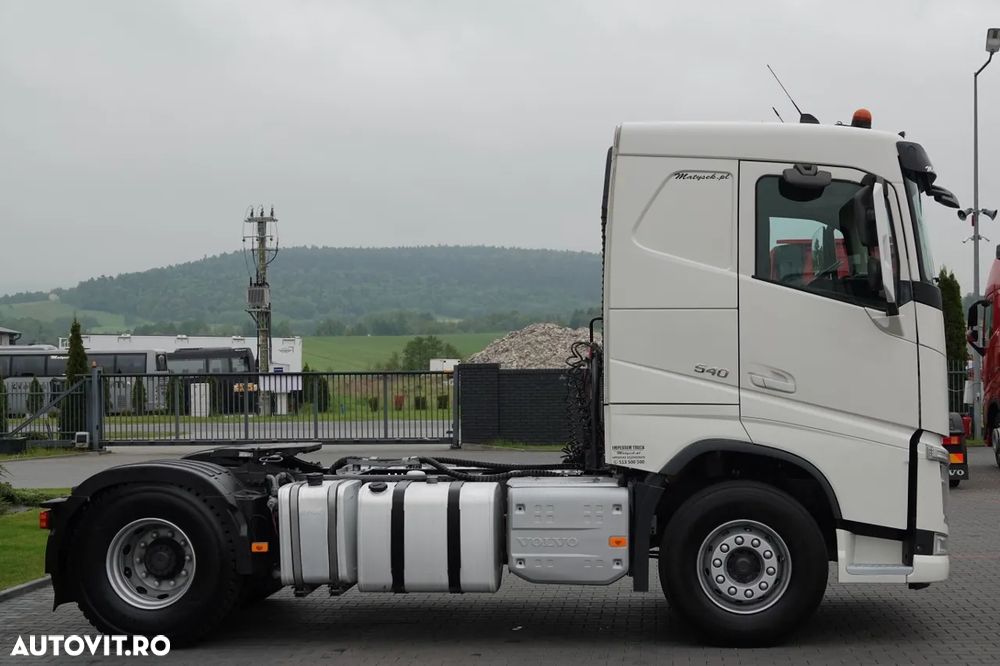 Volvo FH 540 / HIDRAULICĂ DUBLĂ / CABĂ JOSĂ / 100% PNEURI / CONTRACTUL DE SERVICE POSTĂ - 9