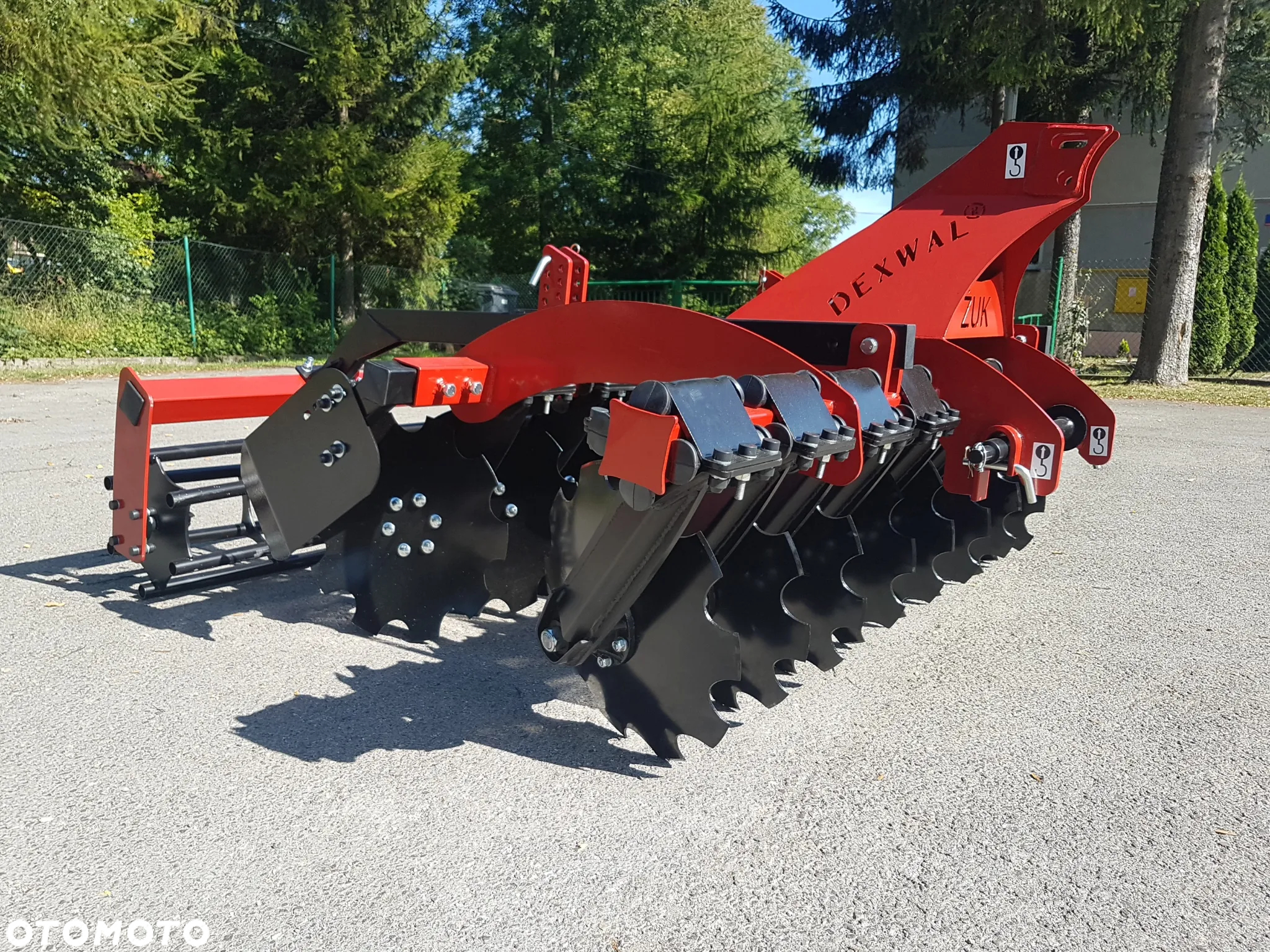 Brona talerzowa talerzówka 1,6 m Żuk Dexwal Raty Transport - 5