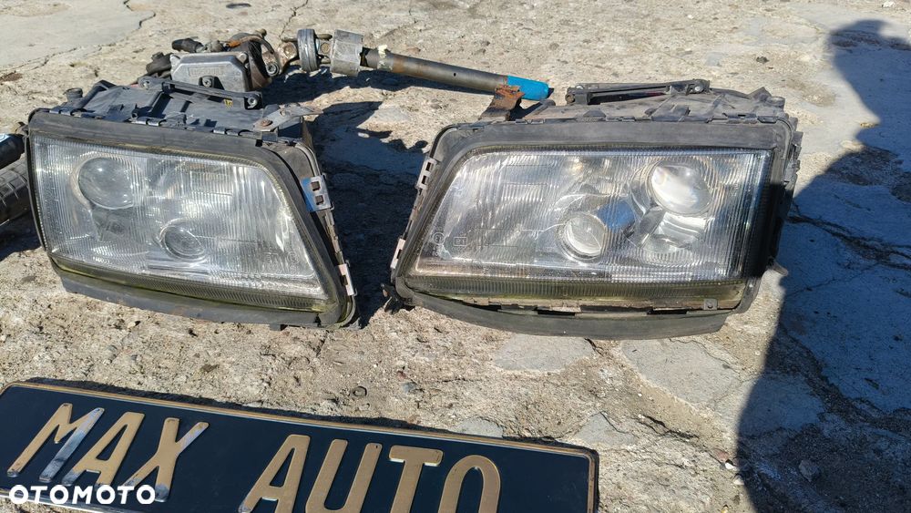 Przekładnia kierownicza maglownica lampa Xenon Bosch przetwornica przód audi A8 D2 - 10