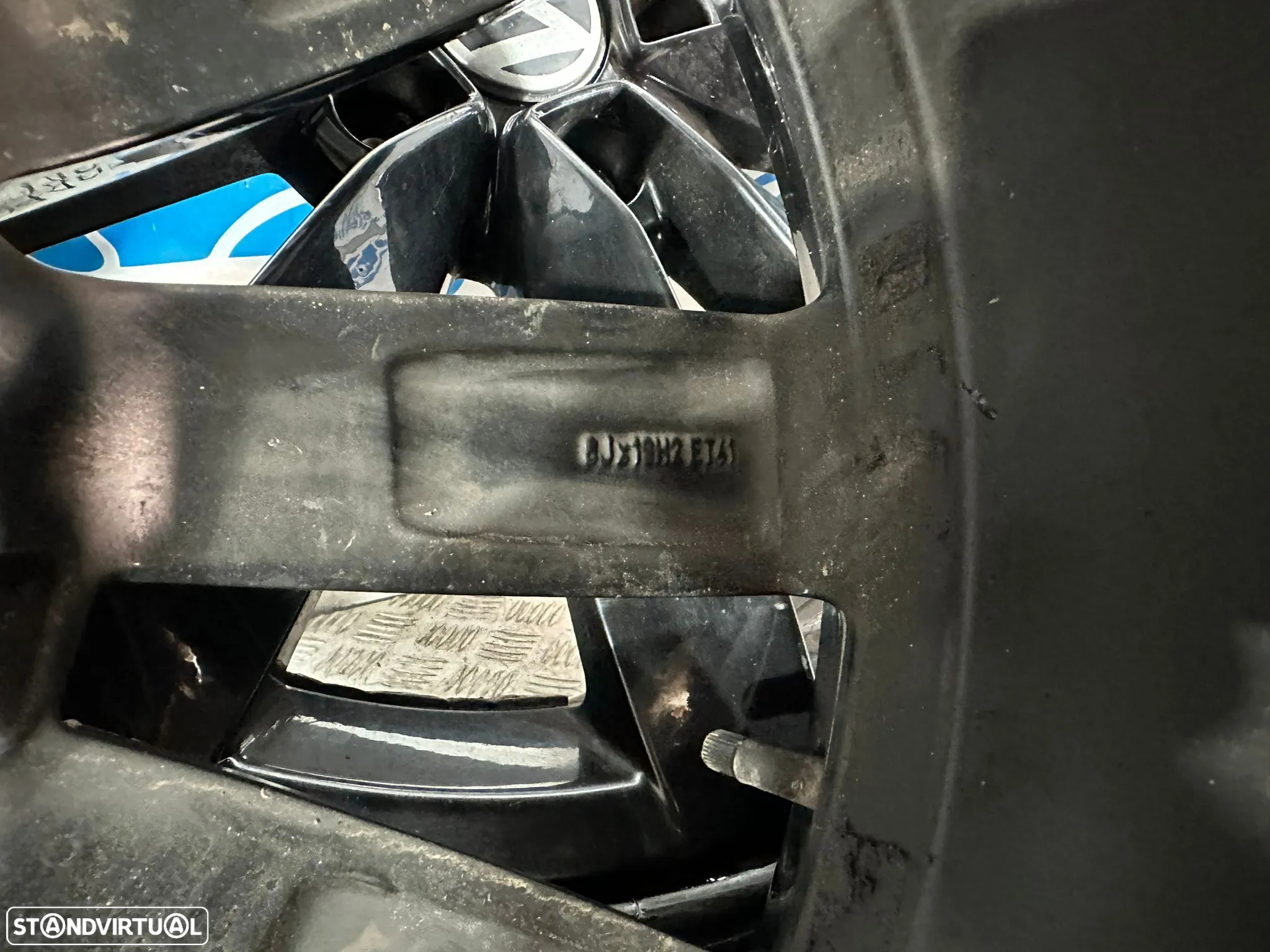 .Conjunto Jantes 19 Originais Lugano VW Volkswagen Scirocco Passat 5x112 8J ET41 1K8601025S - 7