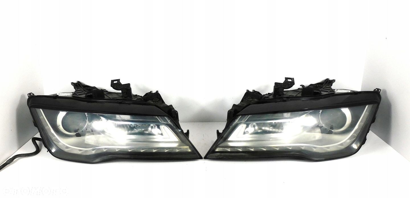 AUDI A7 C7 4G8 LAMPA PRAWA LEWA XENON LED 4G8941006-05 NIE SKRĘTNE ŚLIZGI - 1
