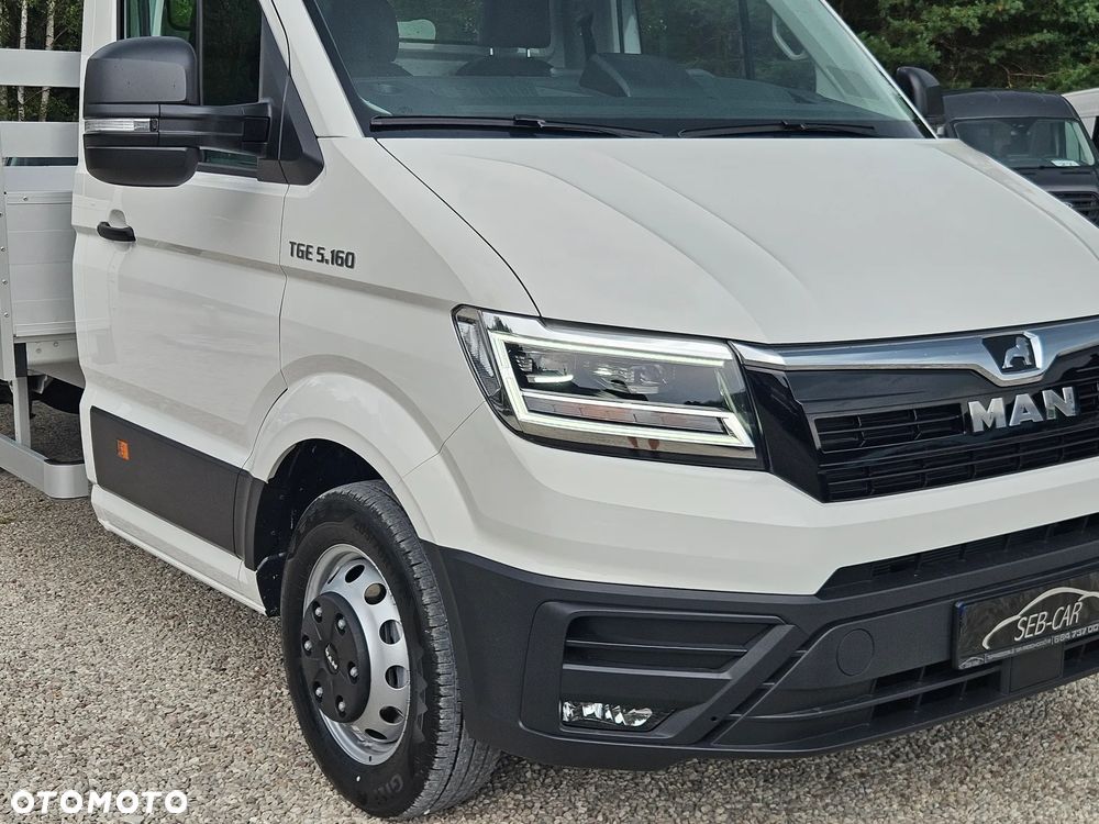 MAN TGE 5.160 Skrzyniowy NA BLIŹNIAKU Paczka 5.4m SalonPL FV23% Od RĘKI - 17