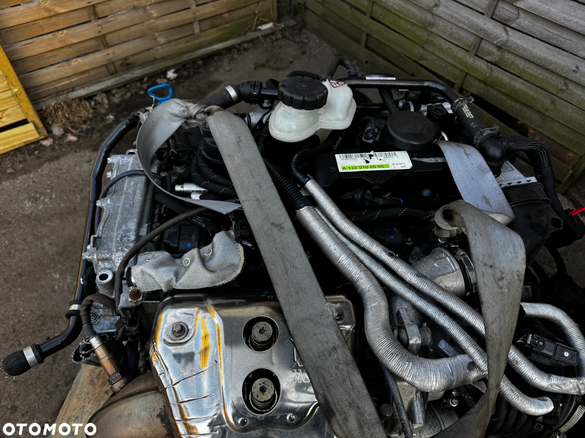 silnik 133980 2.0t mercedes w176 A45 AMG kompletny swap - 4