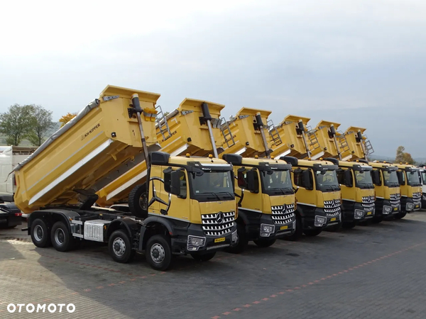 Mercedes-Benz AROCS 4145 / 8x8 / WYWROTKA TYLNOZSYPOWA / KH KIPPER  / EURO 6