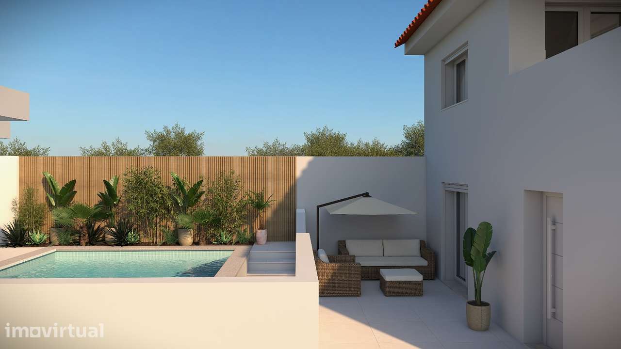 Moradia T4 com piscina e jardim em Serzedo - Grande imagem: 4/28